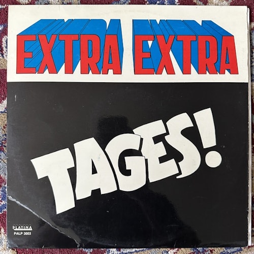 TAGES Extra Extra (Platina - Sweden original) (VG+/VG-) LP