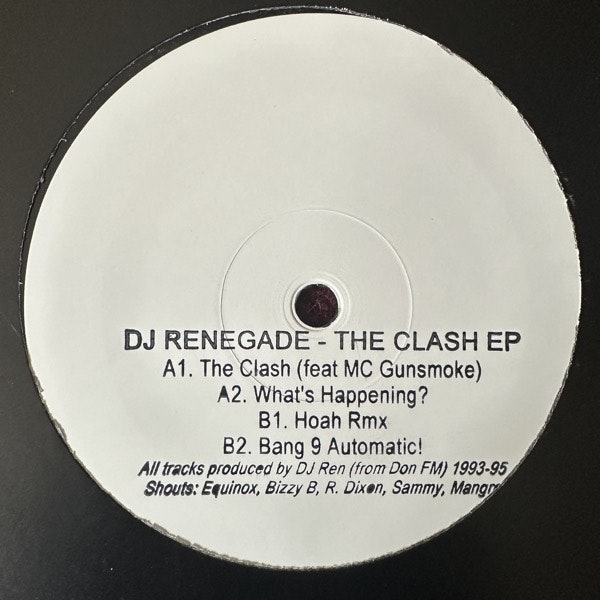 DJ RENEGADE The Clash EP (8205 - UK repress) (VG+/EX) 12"