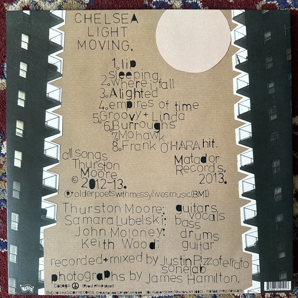 CHELSEA LIGHT MOVING Chelsea Light Moving (Matador - UK original) (NM/EX) LP+7"+CD