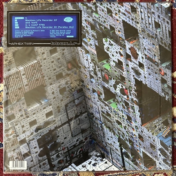APHEX TWIN Blackbox Life Recorder 21f / In A Room7 F760 (Warp - UK original) (NM) 12"