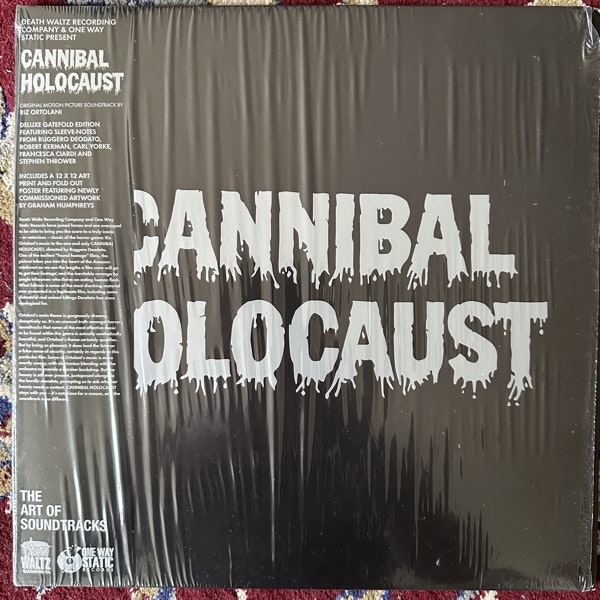 SOUNDTRACK Riz Ortolani – Cannibal Holocaust (Splatter vinyl) (Death Waltz - UK reissue) (EX/NM) LP