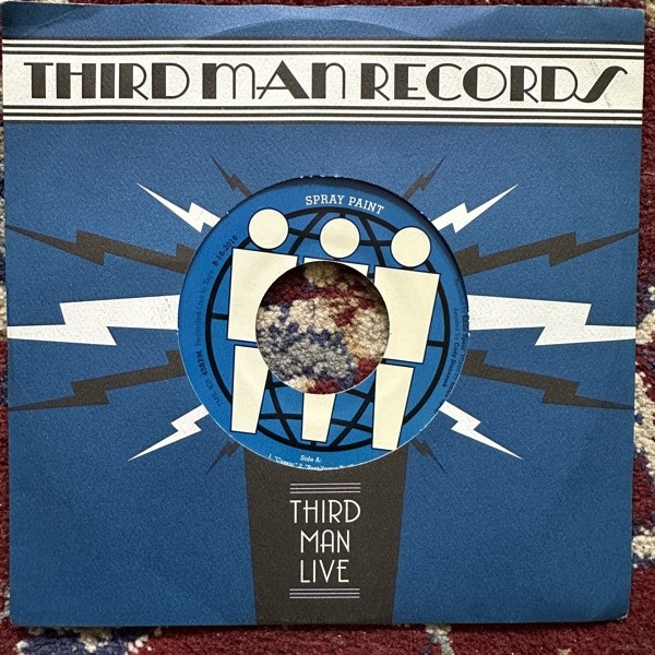 SPRAY PAINT Live At Third Man (Third Man - USA original) (VG+/EX) 7"