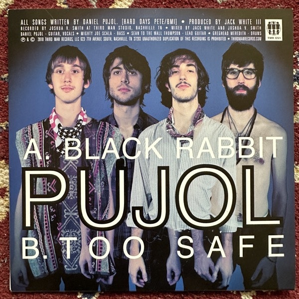 PUJOL Black Rabbit (Third Man - USA original) (EX) 7"