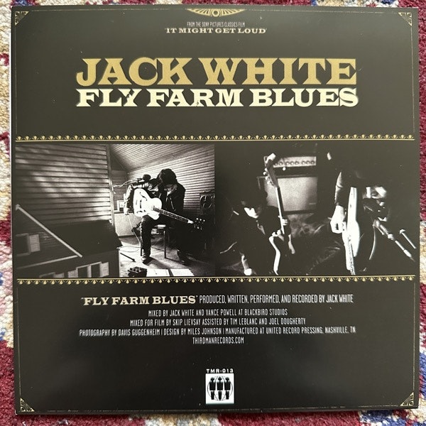 JACK WHITE Fly Farm Blues (Third Man - USA original) (NM/EX) 7"
