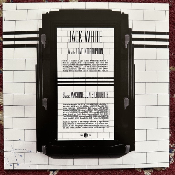 JACK WHITE Love Interruption (Third Man - USA original) (NM/EX) 7"