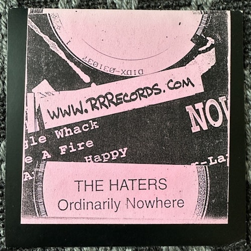 HATERS, the Ordinarily Nowhere (RRR - USA reissue) (SS/VG+) CD