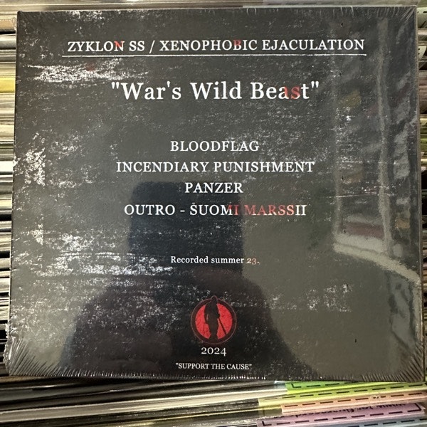 ZYKLON SS / XENOPHOBIC EJACULATION War's Wild Beast (Filth And Violence – Finland original) (SS) CD