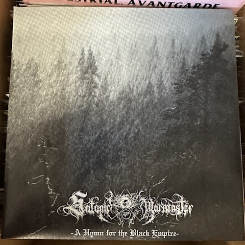SATANIC WARMASTER / STUTTHOF A Hymn For The Black Empire / Ancient Visitors From Ur... And The Holocaust Of Renegades (Zyklon-B - Greece original) (EX) 7"
