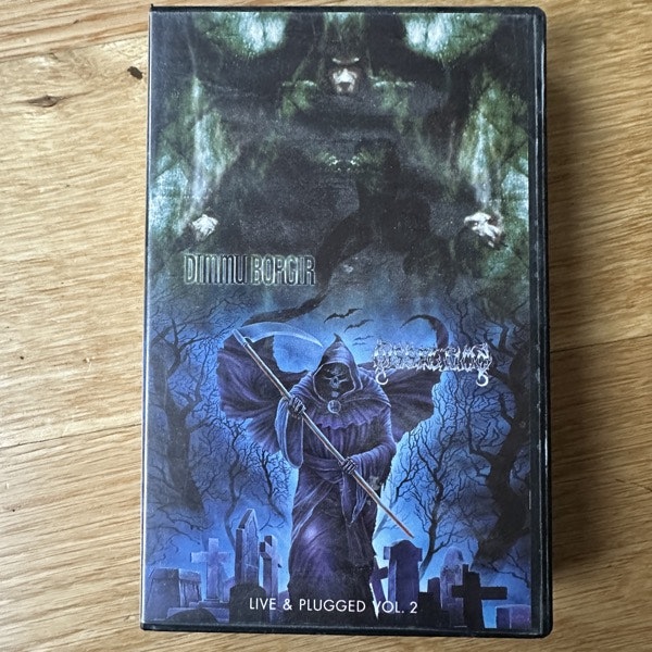 DIMMU BORGIR / DISSECTION Live & Plugged Vol. 2 (Nuclear Blast - Germany original) (EX) VHS