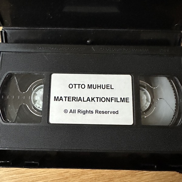 OTTO MÜHL / OTTO MUHUEL Materialaktionfilme '68-70, '64-'65 (VG) VHS