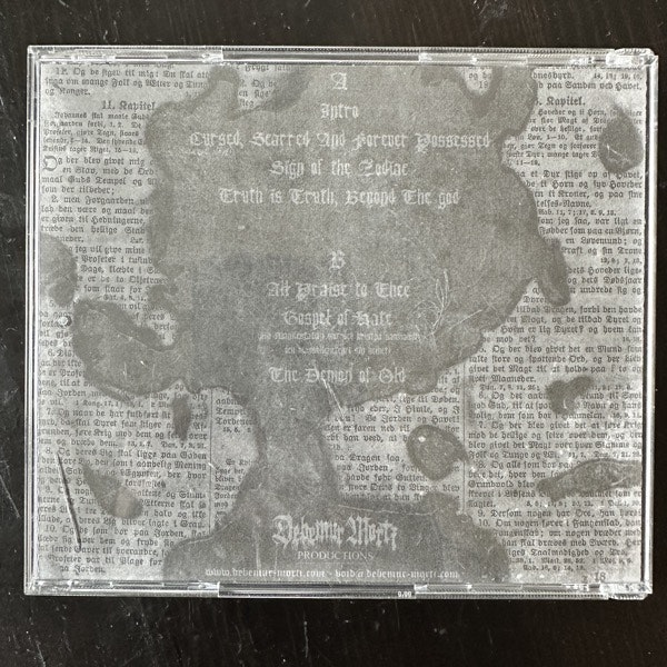 CELESTIAL BLOODSHED Cursed, Scarred And Forever Possessed (Debemur Morti - France original) (EX) CD