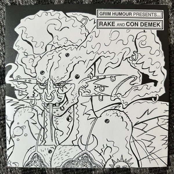 RAKE AND CON DEMEK Grim Humour Presents... (Fourth Dimension - UK original) (EX) 7"