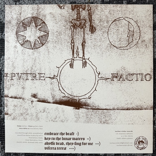 DROWNED Viscera Terræ (Nuclear Winter - Greece reissue) (EX) LP