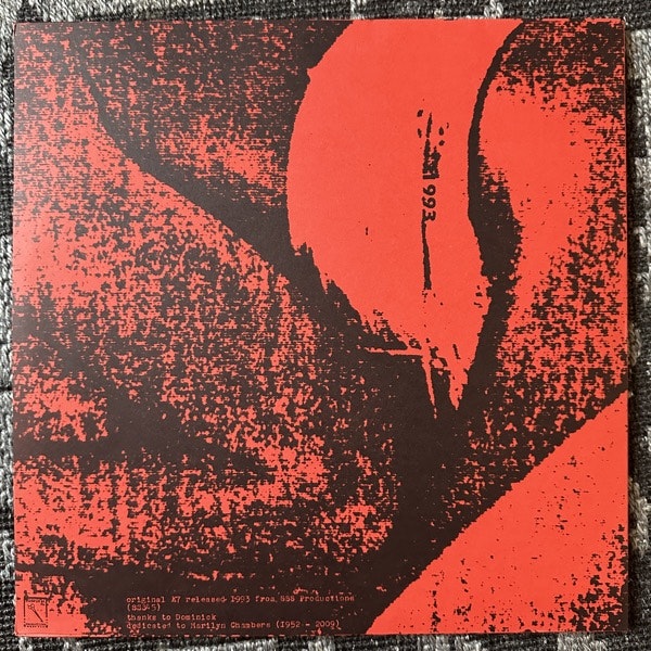 THIRDORGAN The Pornography Of Despair (Red vinyl) (Hospital - USA reissue) (EX/NM) 3LP+CD