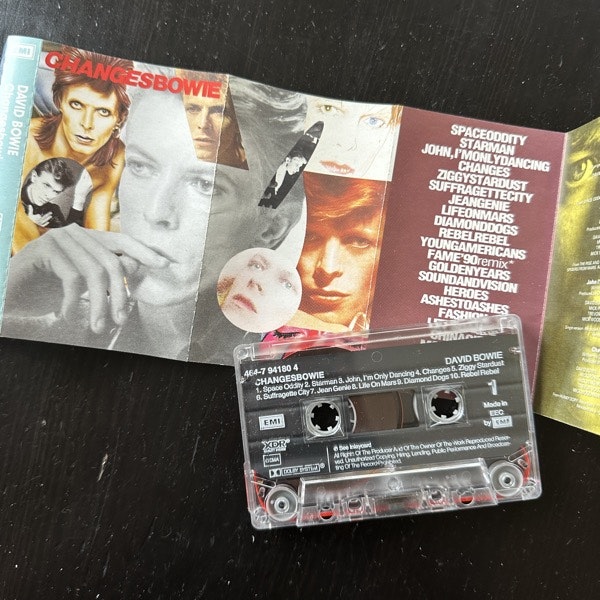 DAVID BOWIE ChangesBowie (EMI - Europe original) (EX) TAPE