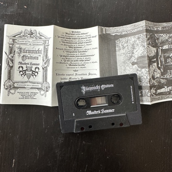 MASTER'S HAMMER Jilemnický Okultista (Self released - Czech Republic repress) (NM) TAPE