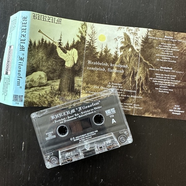 BURZUM Filosofem (Morbid Noizz - Poland original) (VG+) TAPE