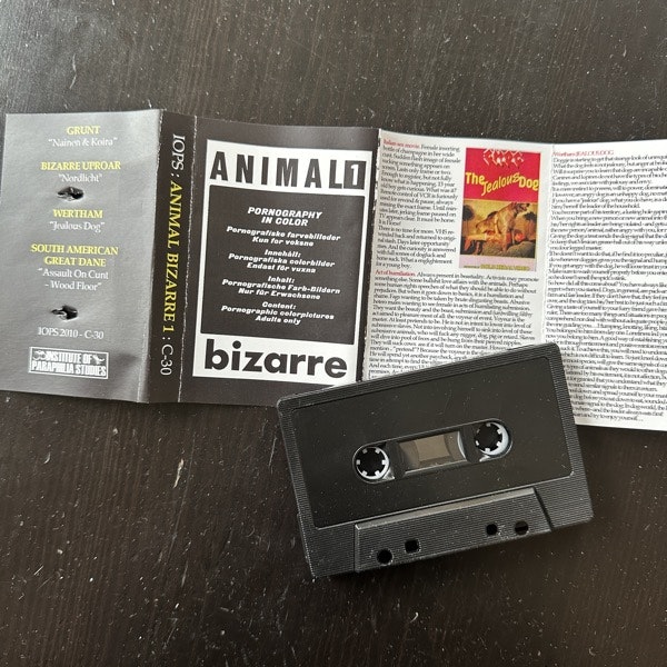 VARIOUS Animal Bizarre 1 (Institute Of Paraphilia Studies – Finland original) (EX) TAPE
