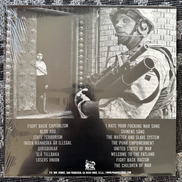 AVSKUM Punkista (Purple vinyl) (Prank - USA repress) (EX) LP