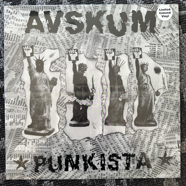 AVSKUM Punkista (Purple vinyl) (Prank - USA repress) (EX) LP