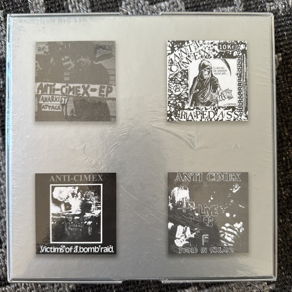 ANTI CIMEX The 7" EPs Collection (Splatter vinyl) (Sonarize - USA original) (SS) 4x7" BOX