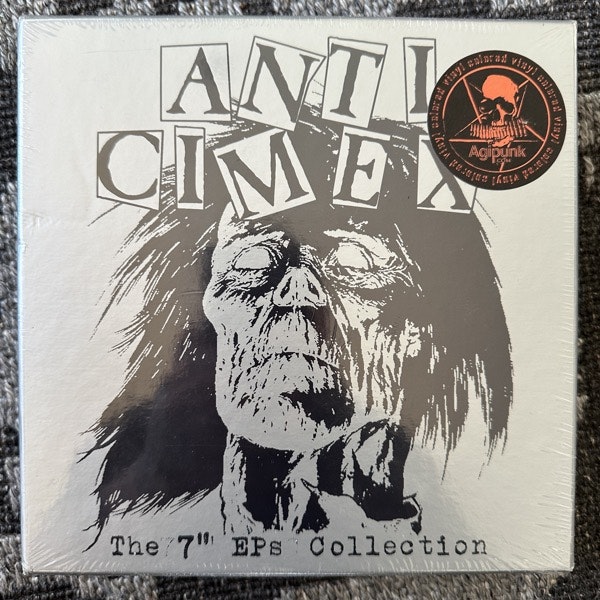 ANTI CIMEX The 7" EPs Collection (Splatter vinyl) (Sonarize - USA original) (SS) 4x7" BOX