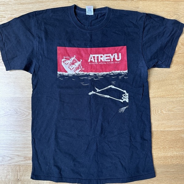ATREYU Lead Sails Paper Anchor (XL) (USED) T-SHIRT