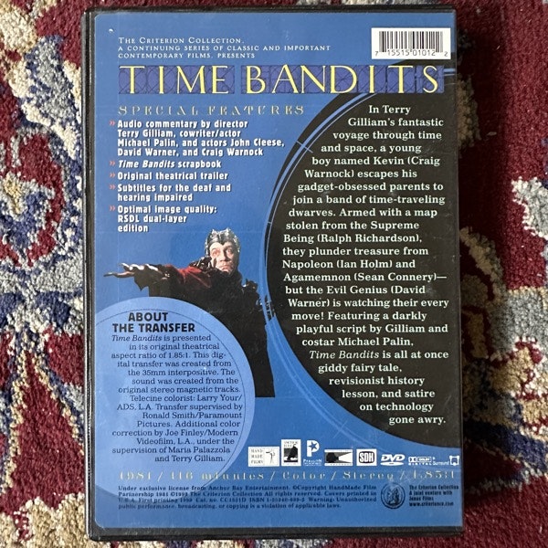 TIME BANDITS (Criterion - First printing) (NM) DVD