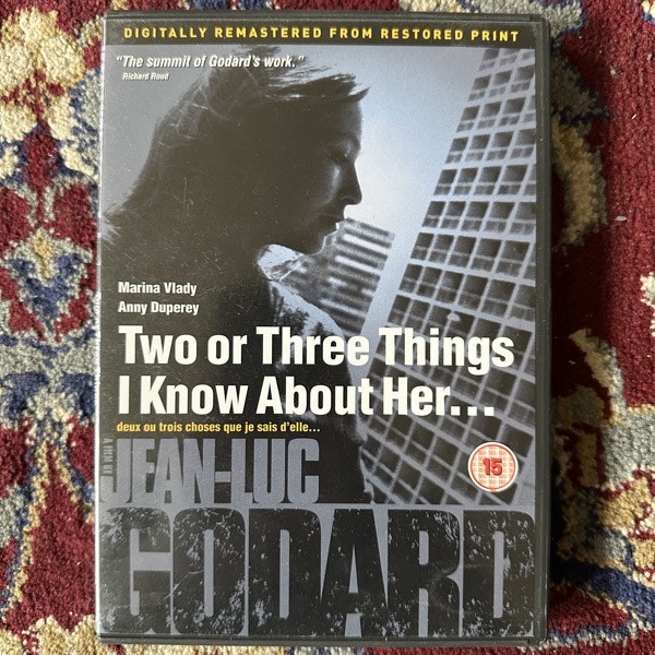 TWO OR THREE THINGS I KNOW ABOUT HER... (With book) (NM) DVD