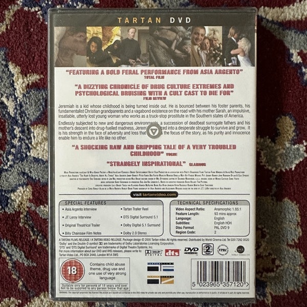 THE HEART IS DECEITFUL ABOVE ALL THINGS (Tartan) (SS) DVD