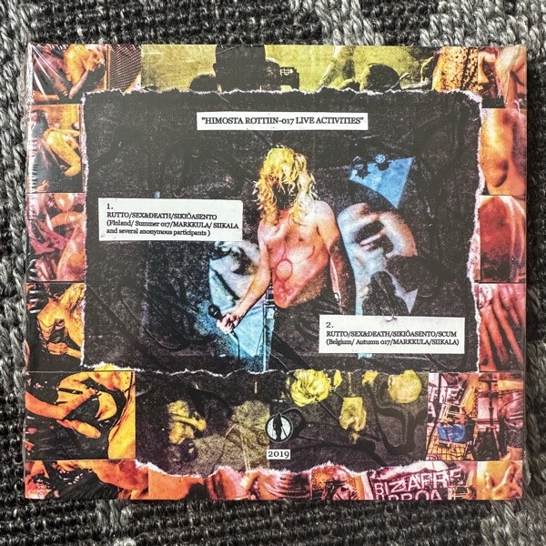BIZARRE UPROAR Himosta Rottiin - 017 Live Activities (Filth And Violence - Finland original) (SS) CD