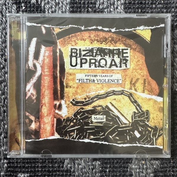 BIZARRE UPROAR Fifteen Years Of "Filth & Violence"- Metal (Filth And Violence - Finland reissue) (SS) CD