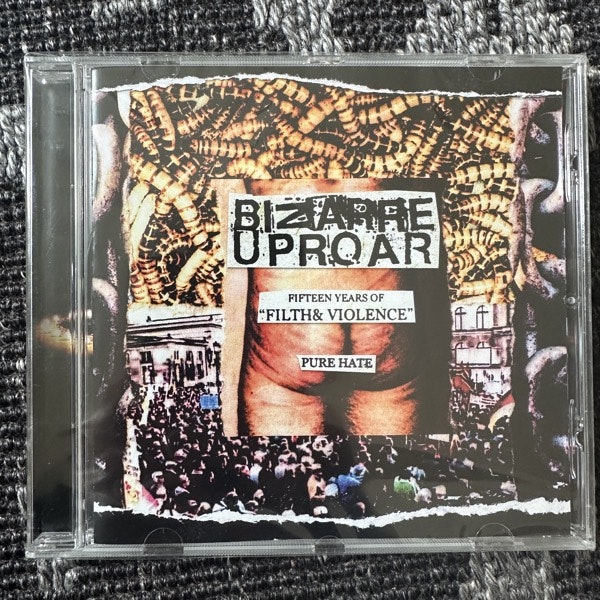 BIZARRE UPROAR Fifteen Years Of "Filth & Violence"- Pure Hate (Filth And Violence - Finland reissue) (SS) CD