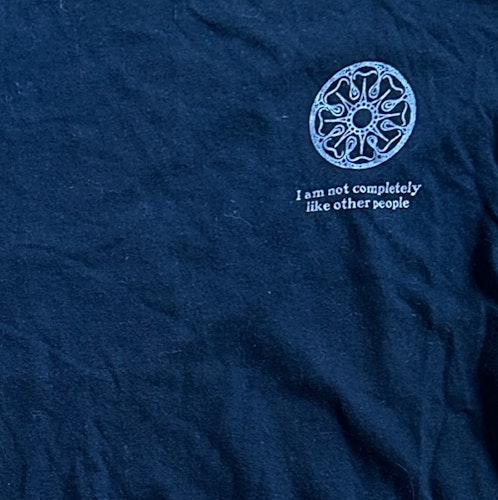 BRIGHTER DEATH NOW I Am Not Completely Like Other People (S) (USED) T-SHIRT