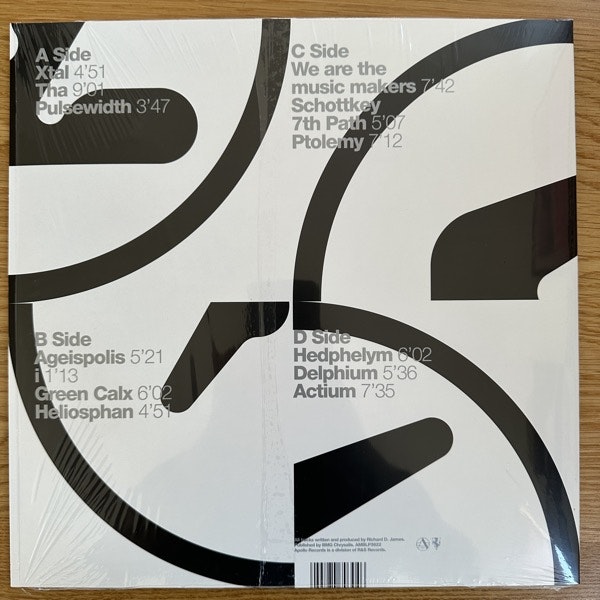 APHEX TWIN Selected Ambient Works 85-92 (Apollo – UK 2021 reissue)(NM) 2LP