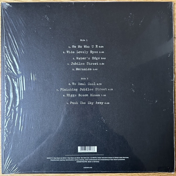 NICK CAVE & THE BAD SEEDS Push The Sky Away (Bad Seed - Germany original) (NM/EX) LP