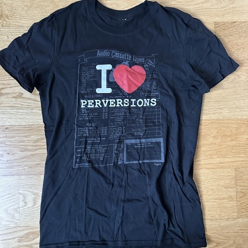 BOMB THE DAYNURSERY I Love Perversions (S) (USED) T-SHIRT