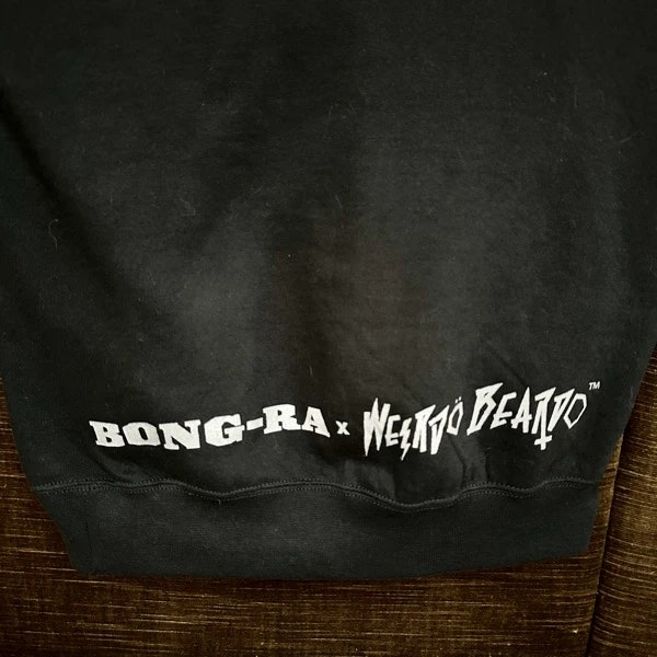 BONG-RA Snort Speed and Worship Satan (S) (USED) HOODIE