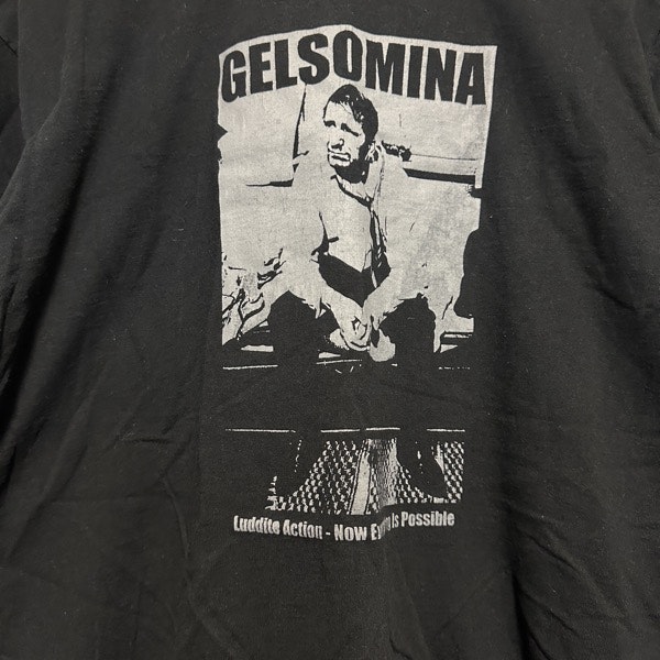 GELSOMINA Luddite Action (M) (USED) T-SHIRT