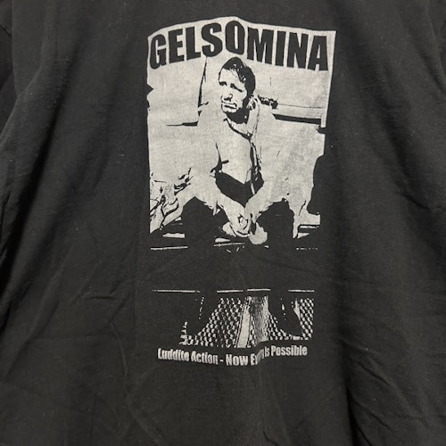 GELSOMINA Luddite Action (M) (USED) T-SHIRT