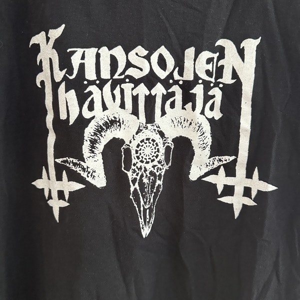 KANSOJEN HÄVITTÄJÄ Logo (M) (USED) T-SHIRT