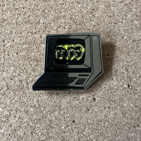 KRAFTWERK Computer Love (NM) METAL PIN