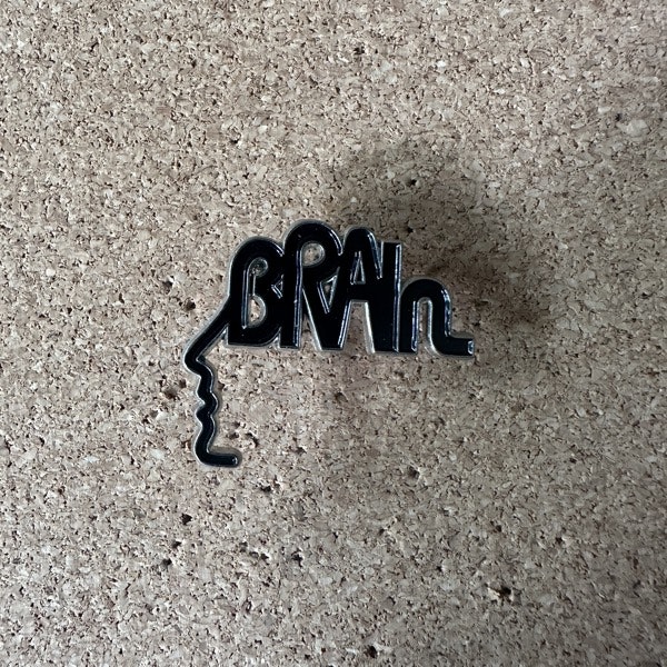 BRAIN Logo (NM) METAL PIN