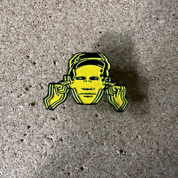 FACTORY RECORDS Logo (NM) METAL PIN