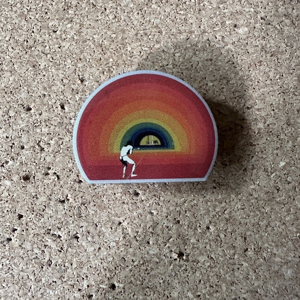HOLY MOUNTAIN, the Logo (NM) METAL PIN