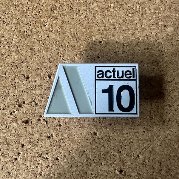 ACTUEL Logo (NM) METAL PIN