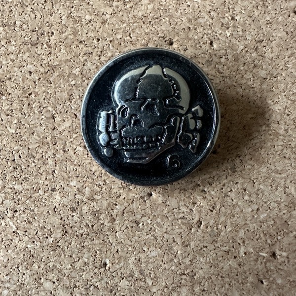DEATH IN JUNE Logo (NM) METAL PIN