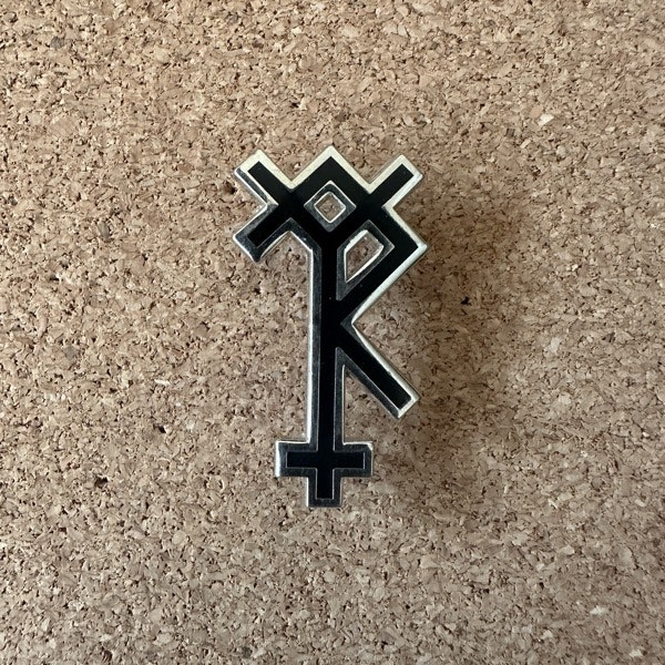 NORDVARGR / TREPANERINGSRITUALEN Logo (NM) METAL PIN