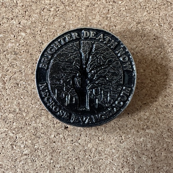 BRIGHTER DEATH NOW Necrose Evangelicum (NM) METAL PIN