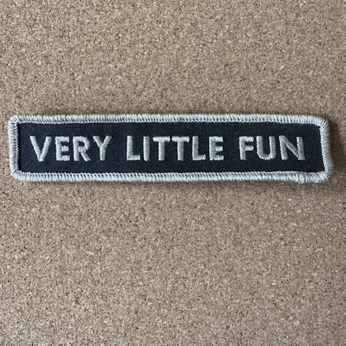 BRIGHTER DEATH NOW Very Little Fun (NM) PATCH